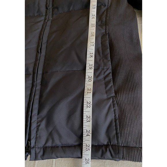 Gap Down Jacket Womens Size XS Extra-Small Black Nylon Puffer Winter Coat - Picture 10 of 11